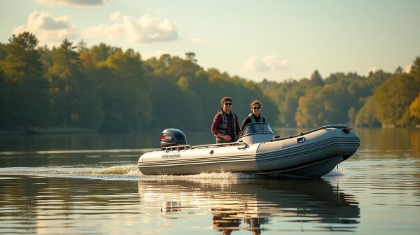 Le bateau semi-rigide : une aventure au fil de l’eau, entre liberté et confiance